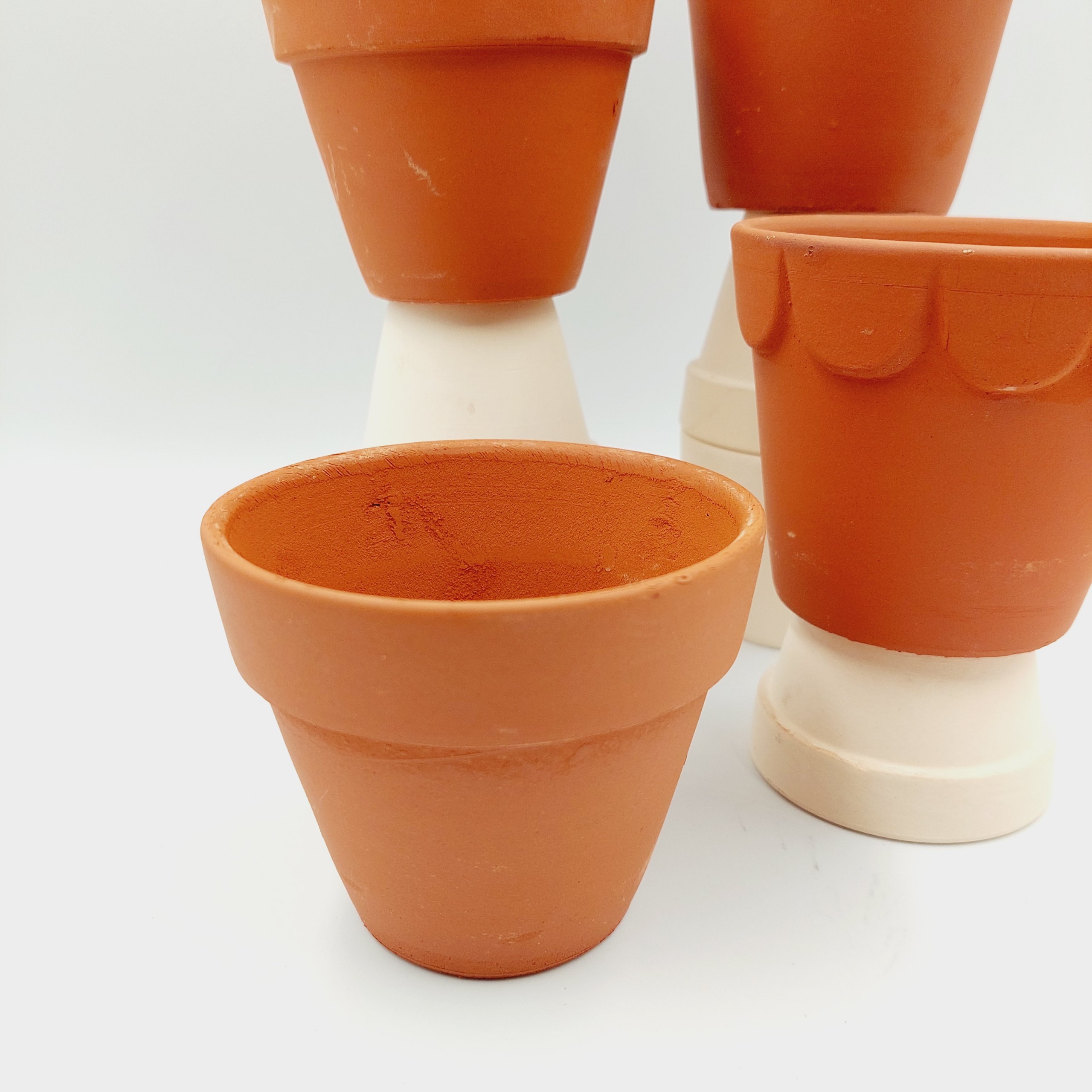 Chậu đất nung, chậu sen đá - Ly gờ 98, miệng chậu 9cm, chiều cao 8cm