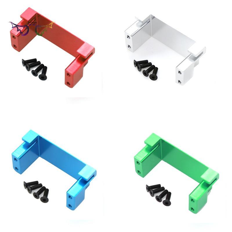 Đế gắn servo cố định bằng kim loại màu xanh dương cho xe hơi điều khiển từ xa Wltoys 104001 1/10