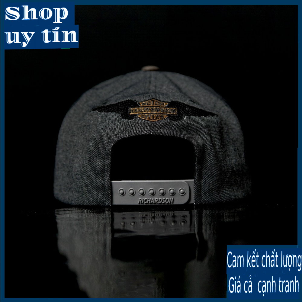 Freeship - NÓN LƯỠI TRAI SNAPBACK CÁNH ĐẠI BÀNG VÀNG KIM PHỐI LƯỚI THỜI TRANG NAM NỮ CHẤT LƯỢNG CAO CẤP