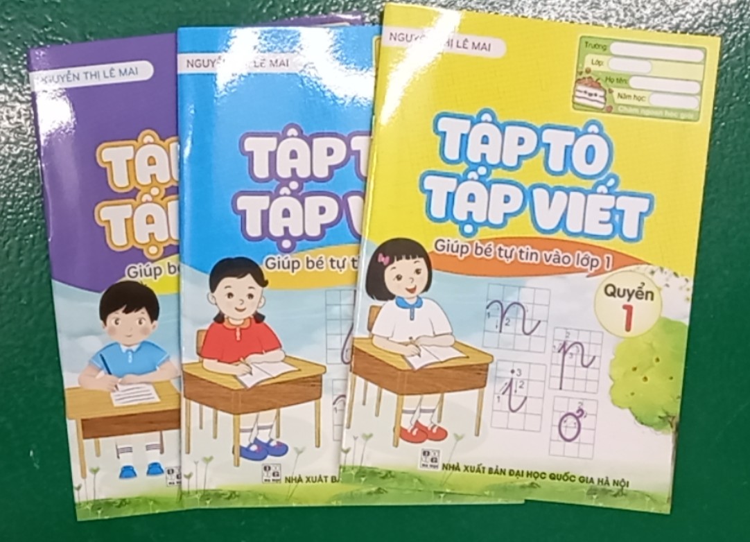 NDB - Tập tô tập viết bộ 3 cuốn ( Nguyễn Thị Lê Mai)