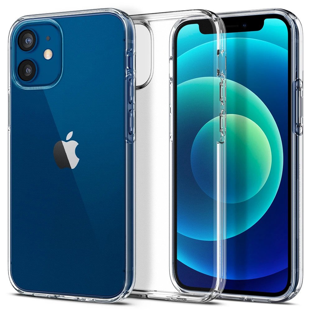 Ốp Lưng Cho iPhone 12 Pro / iPhone 12  Silicon Trong Suốt Cao Cấp Bảo Vệ Chống Sốc Toàn Diện