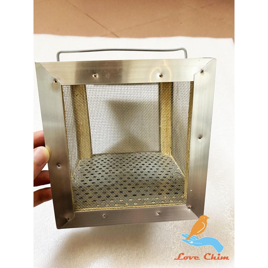 Phụ kiện lồng chim,Hộp đựng dế, cào cào cho chim LOVE CHIM