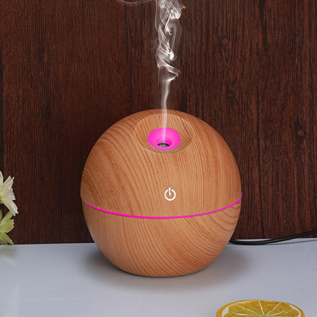 130ml Wood USB Powered Mini Humidifier for Wooden