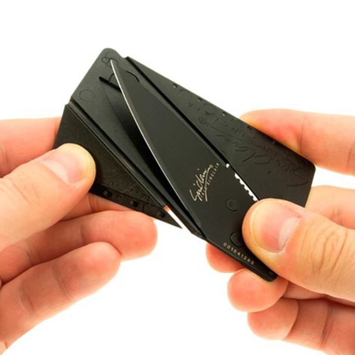 Dao Xếp Gọn Hình Thẻ ATM Nhỏ Gọn Bỏ Túi Loại Tốt Dày