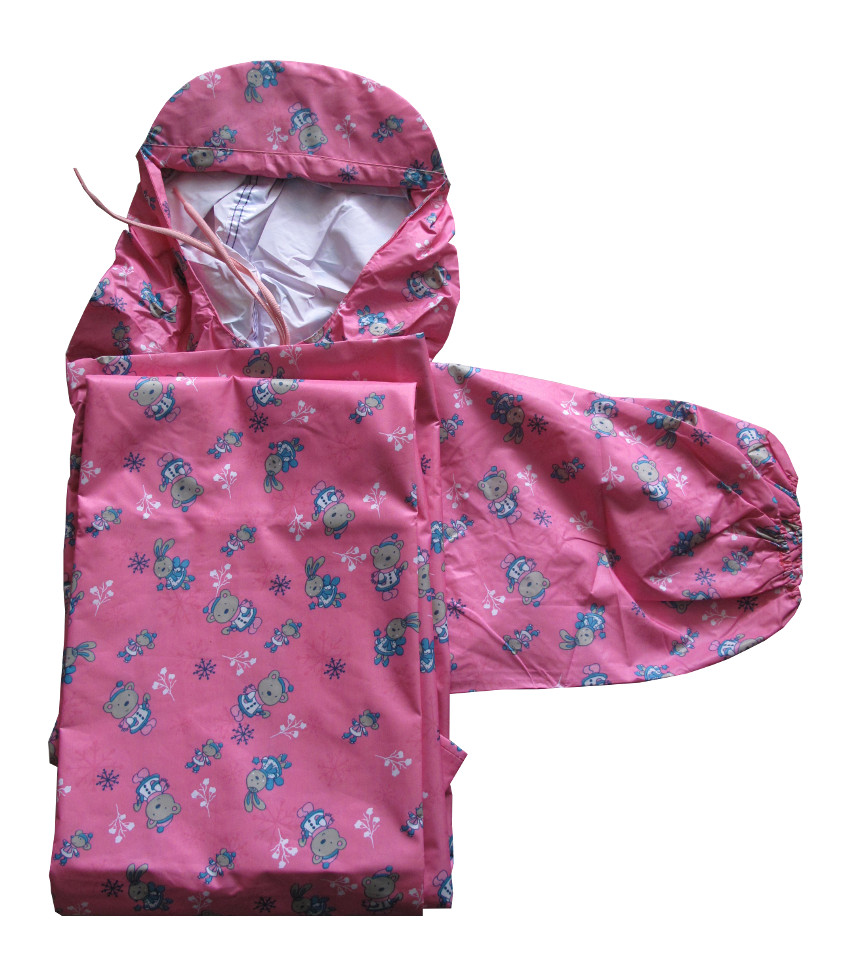 Áo mưa trẻ em bít 2 bên size 10