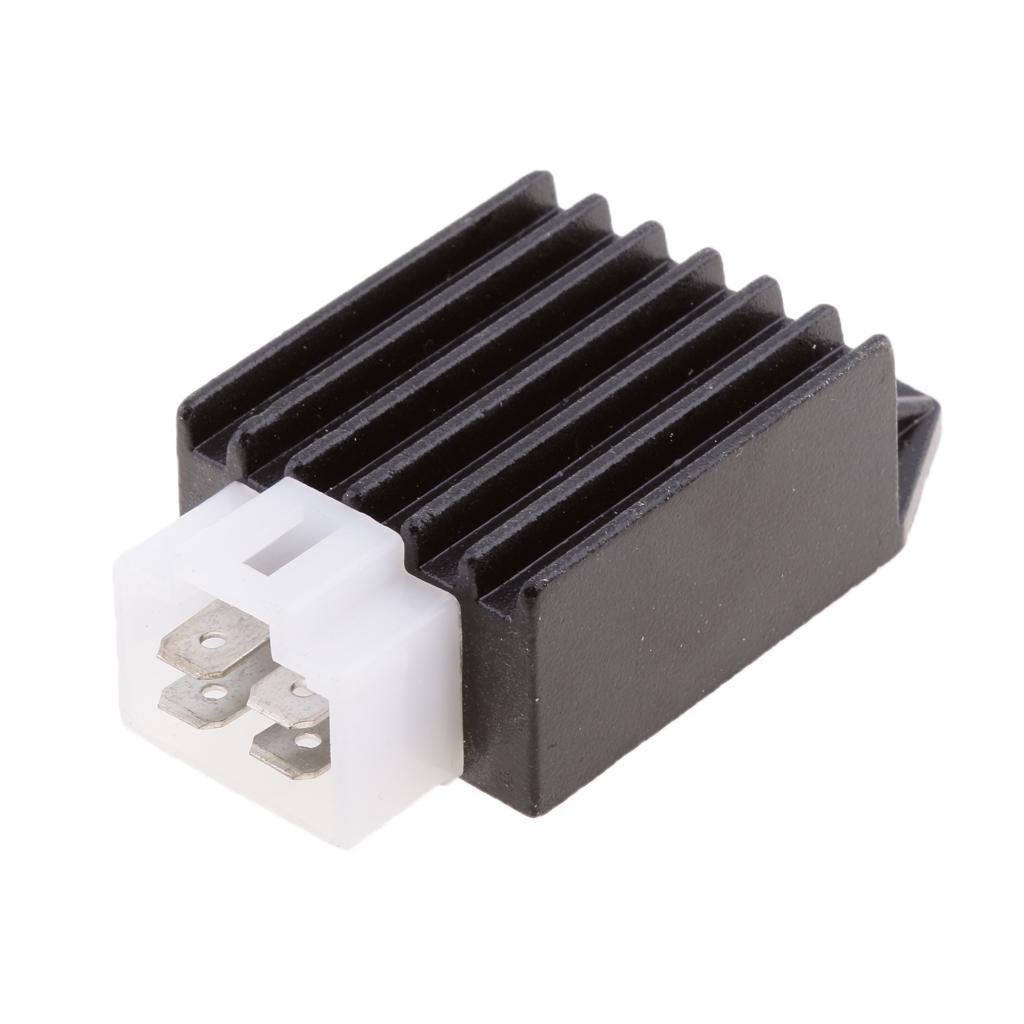 Voltage Regulator 4pins 12V GY6 Scooter ATV MOPED 50/110/125/150cc
