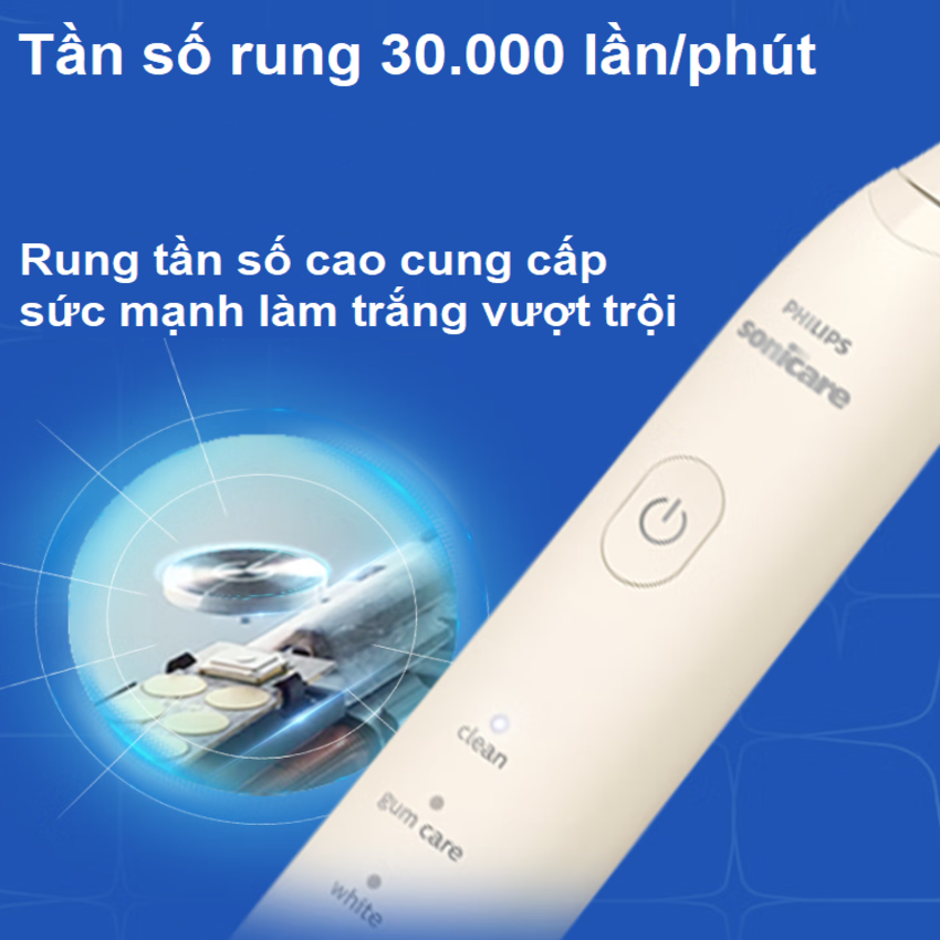 Hình ảnh Bàn chải đánh răng điện, tích hợp 5 chế độ làm sạch Series 3200 thương hiệu cao cấp Philips Sonicare HX2471 - Hàng Chính Hãng