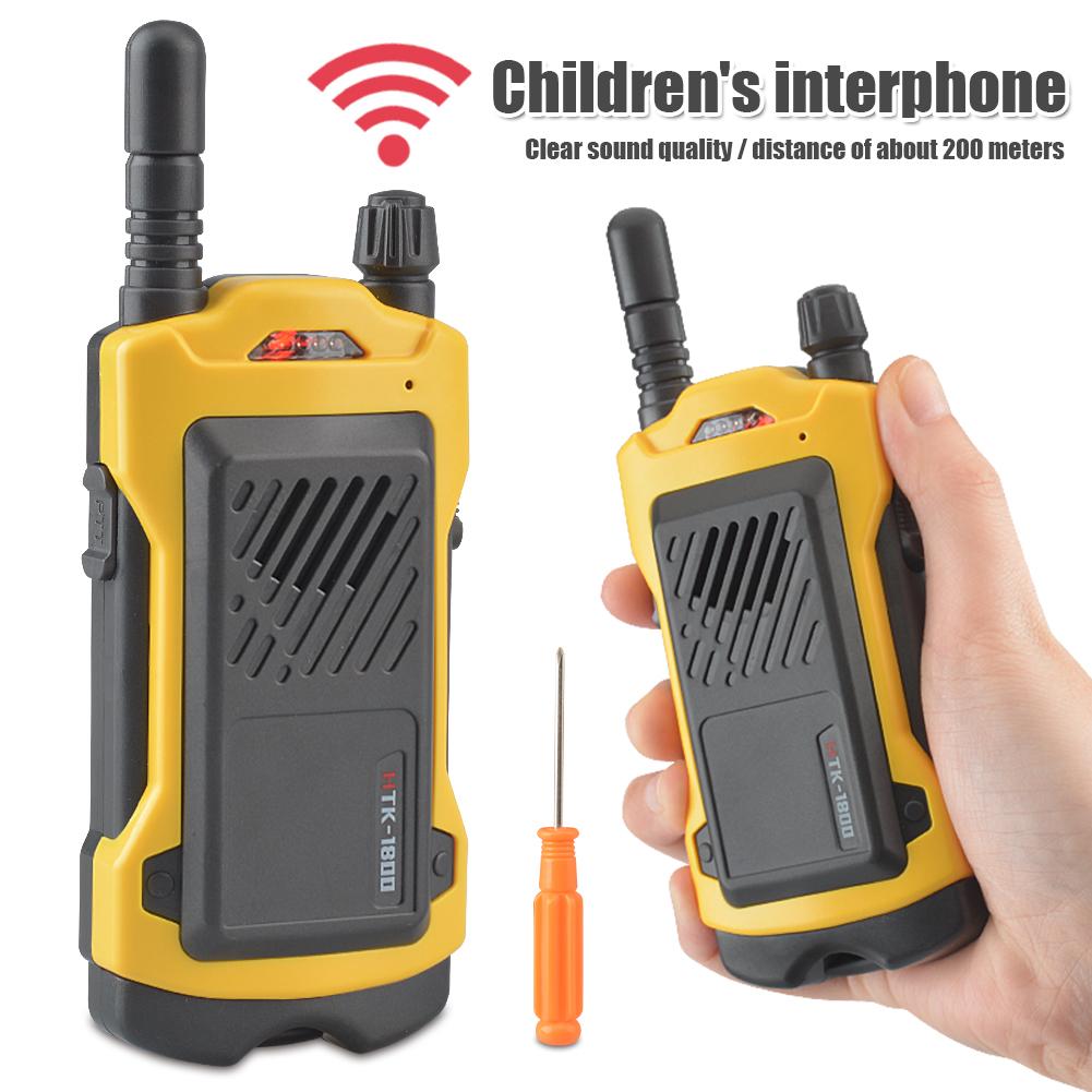 2 chiếc Tầm xa Di động Cuộc gọi Không dây Cầm tay Hai chiều Radio LED Walkie-Talkies