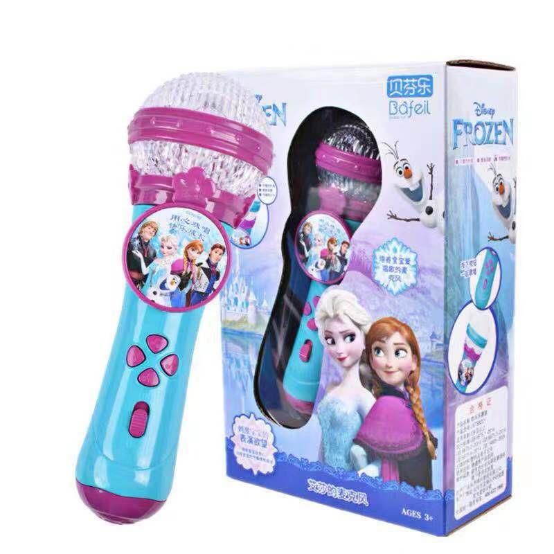 Vận Chuyển Nhanh Frozen 2 Công Chúa Elsa Micro Đa Năng Karaoke Nhạc Cụ Trẻ Em Đồ Chơi Giáo Dục Quà Tặng Sinh Nhật