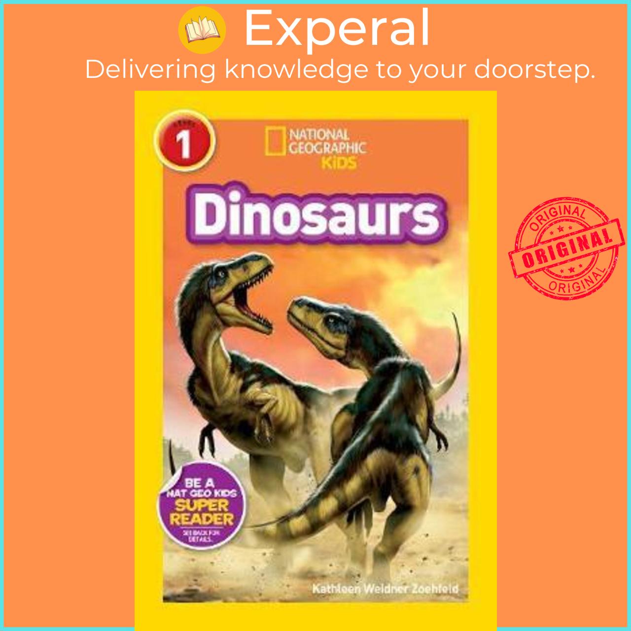 Sách - National Geographic Kids Readers: Dinosaurs by Kathleen Weidner Zoehfeld