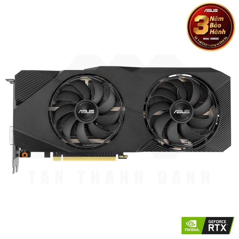 Card Màn hình Asus Dual RTX 2060 Super OC 8G EVO - Hàng chính hãng