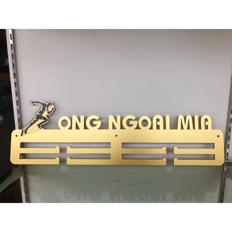 Giá treo huy chương bộ môn Điền kinh, kt 58x18