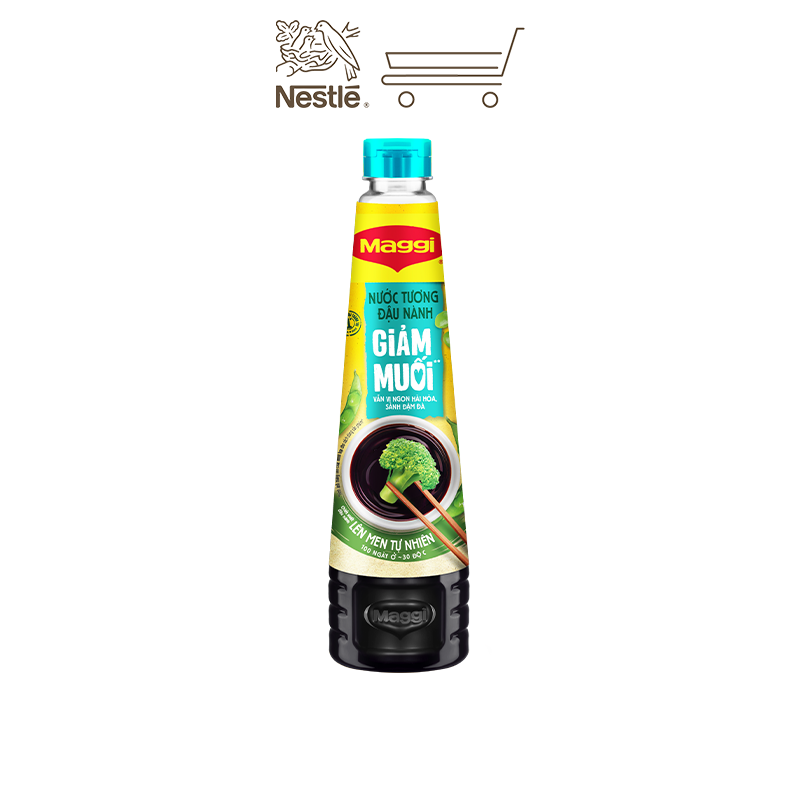 Nước tương MAGGI Đậu Nành Giảm Muối (chai 300ml)