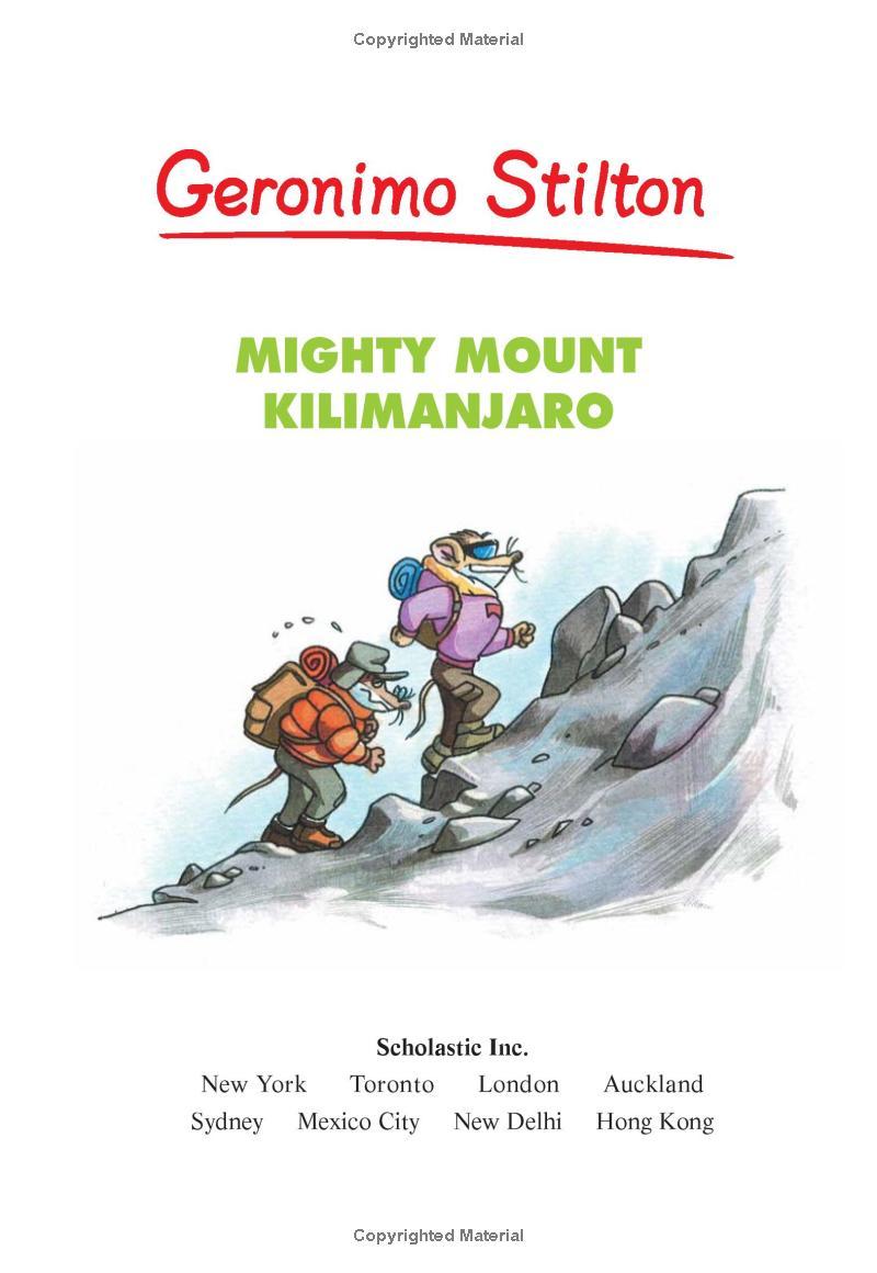 Geronimo Stilton 41: Mighty Mount Kilimanjaro