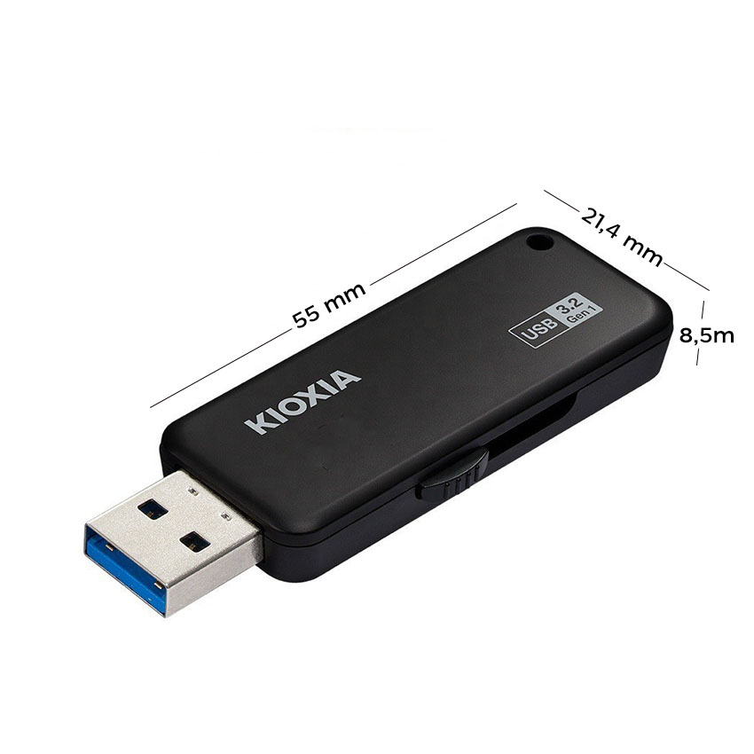 Ổ cứng Di Động U365 USB 3.2 Gen 1 Kioxia - Hàng Chính Hãng