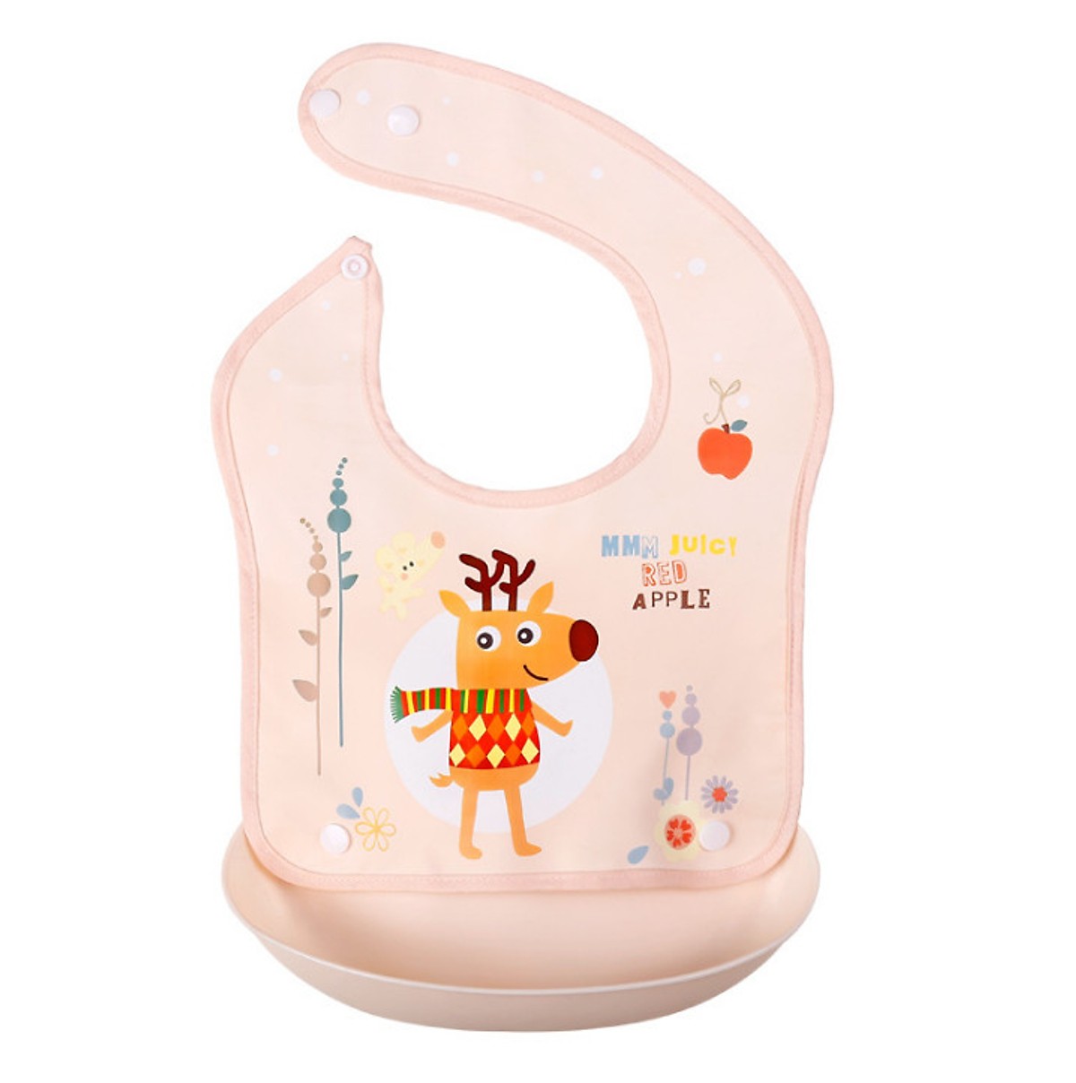 Yếm ăn có máng nhựa - Set 02 Yếm