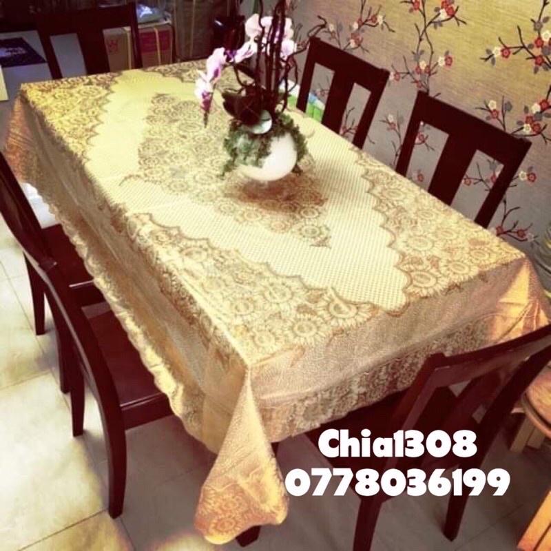 KHĂN TRẢI BÀN DÀI CAO CẤP KHÔNG THẤM NƯỚC