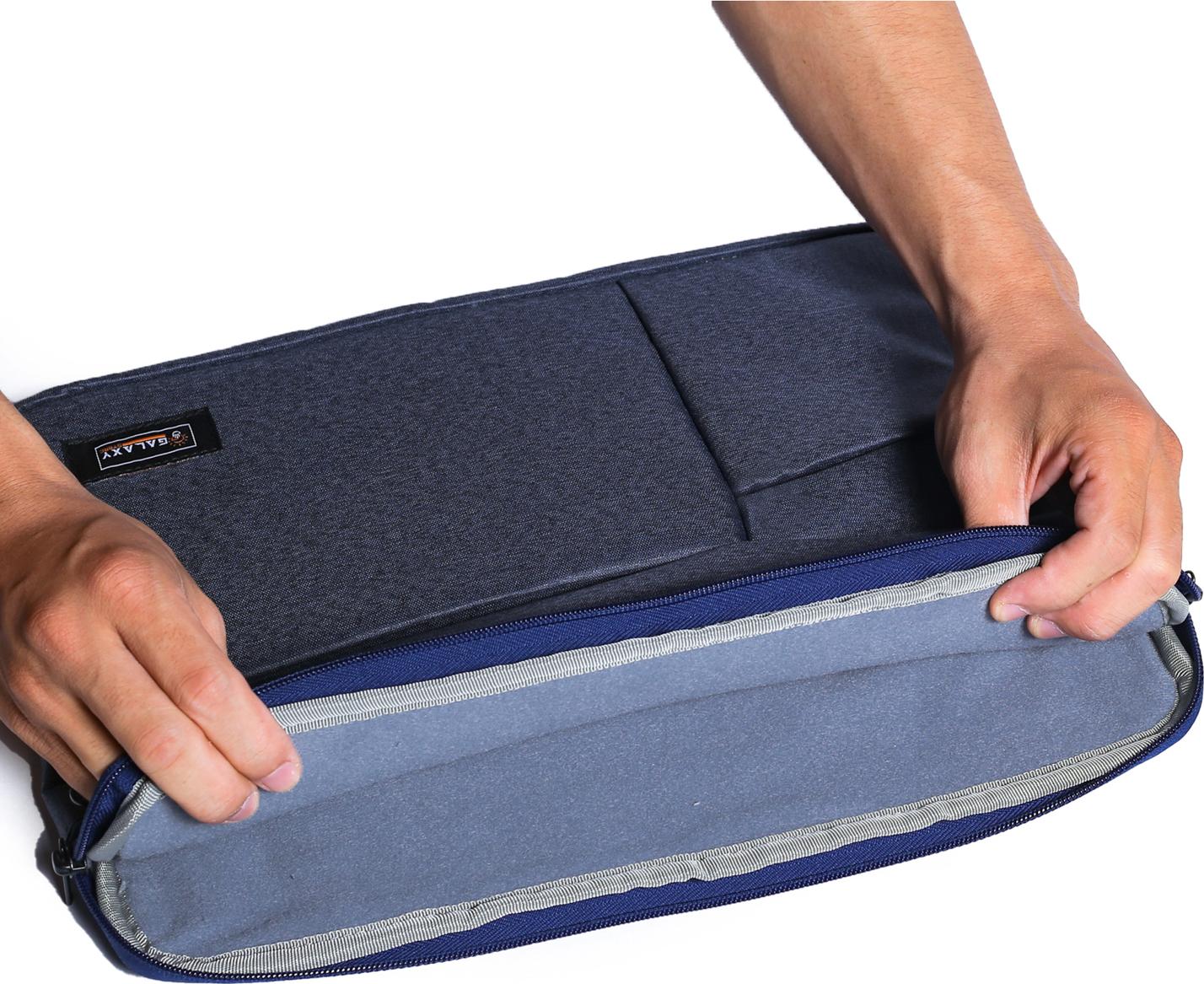 Túi Chống Sốc Túi Xách Cao Cấp Thông Minh Cho Macbook Laptop Surface Galaxy Store 13 - 13.5 Inch - Hàng Chính Hãng