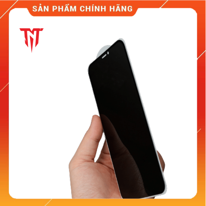 Kính cường lực chống nhìn trộm vuốt mượt cho điện thoại Iphone 13 / ip 13 pro / ip 13 pro max - hàng chính hãng