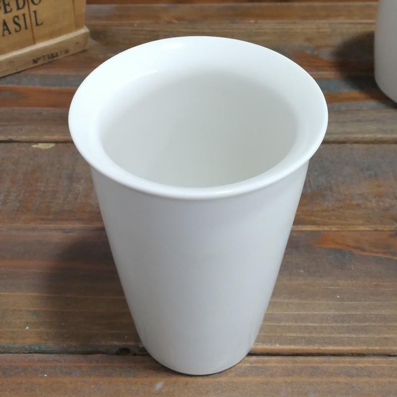 Khuyến mãi thời kỳ hoàng kim cách nhiệt silicon 2 lớp cốc sứ cà phê sáng tạo cốc cốc sữa cốc nước có thể được in