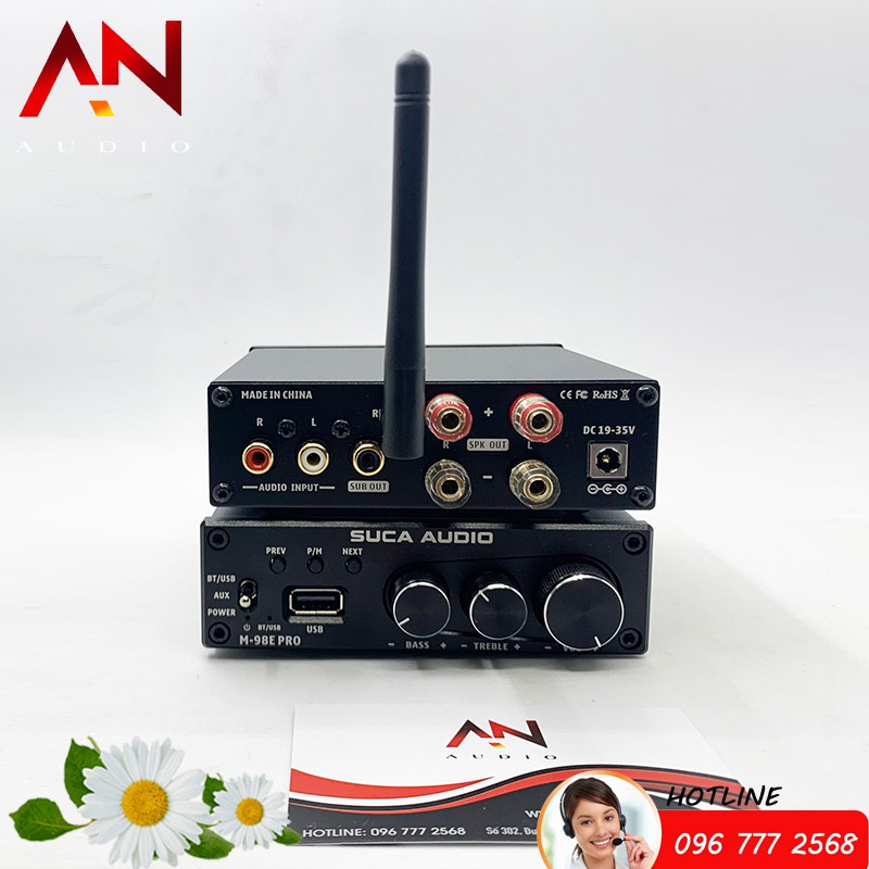 Amply Mini Công Suất Khủng M98E của hãng Suca Audio - Hàng Chính Hãng