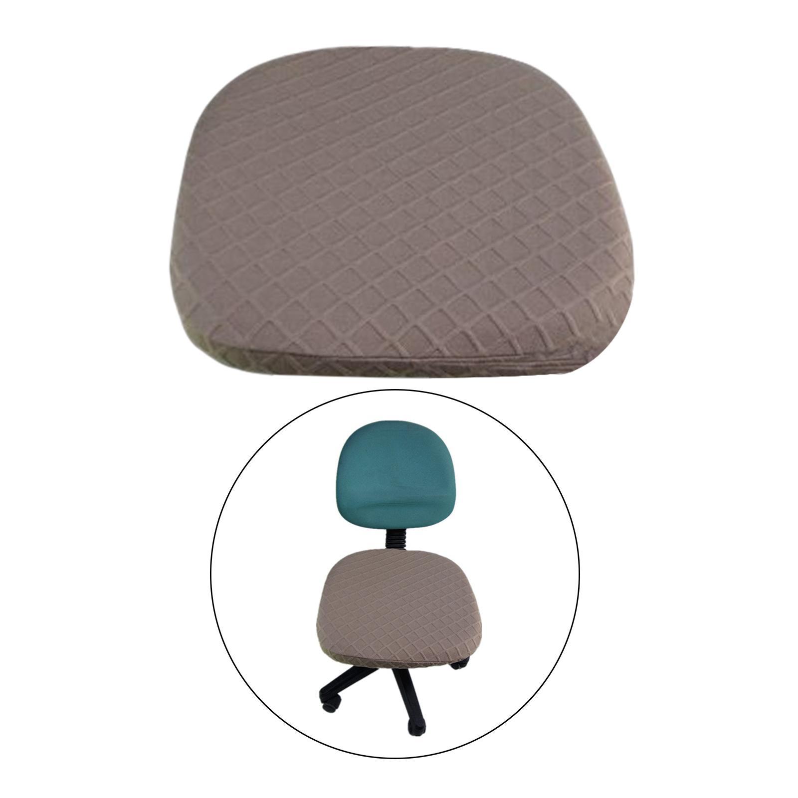 Stretch Jacquard Computer Chair Seat Cover Durable Fabric