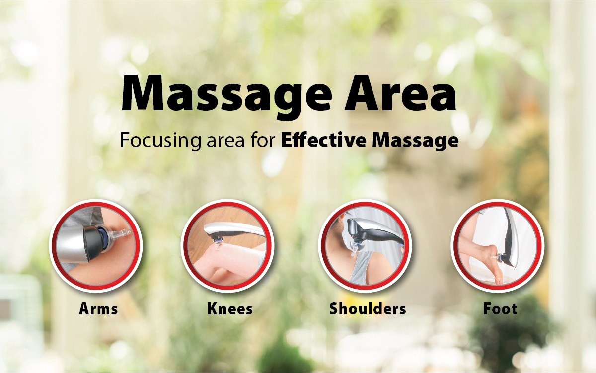 Máy Massage Cầm Tay GINTELL - G-Relax PLUS Chính Hãng