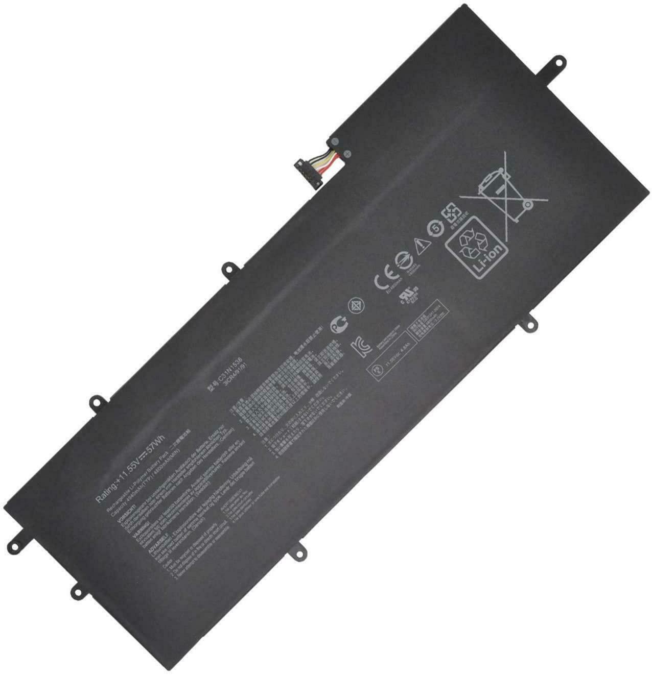 Pin dành cho ASUS UX360UA UX360UA-1A UX360UA-1B UX360UA-1C C31N1538 57Wh