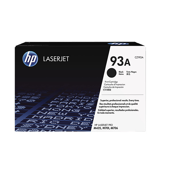 HP 93A Black Original LaserJet Toner Cartridge (CZ192A) - Hàng chính hãng