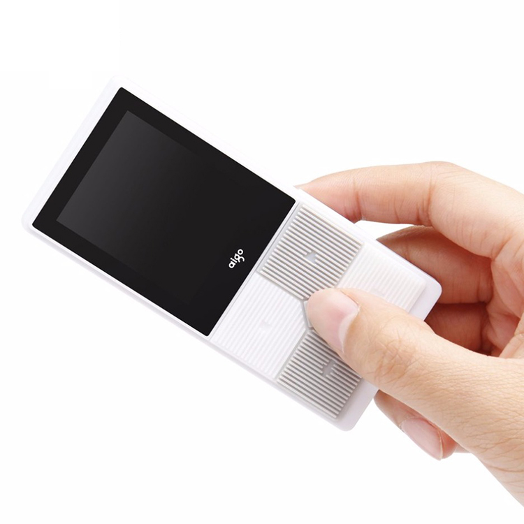 Máy nghe nhạc mini Aigo MP3-206 (Tặng kèm thẻ nhớ 8Gb)-Hàng chính hãng