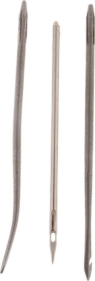 1 Chiếc Đồng Lều Da Vải May Awl + 13 Chiếc Cong Thẳng Kim