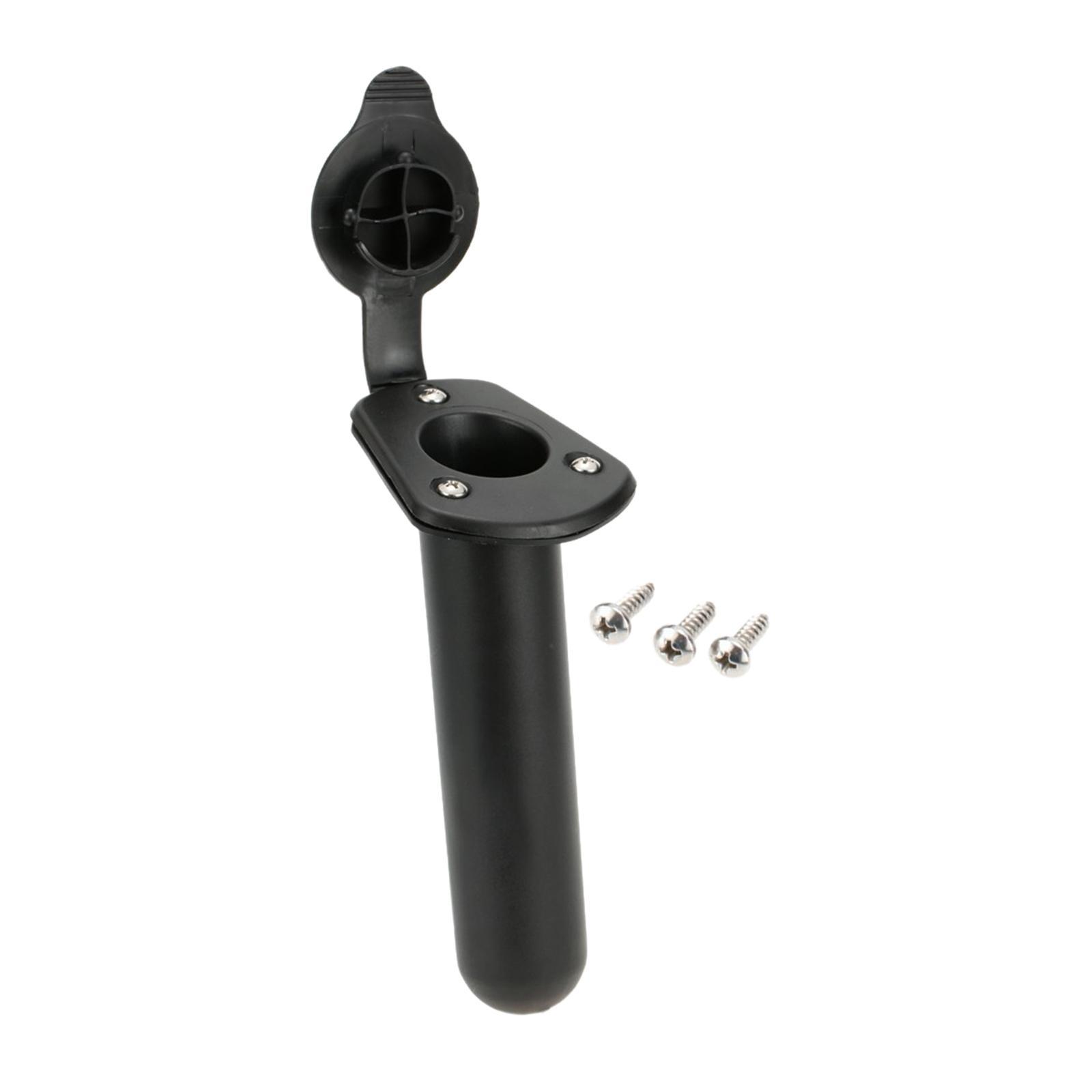 Flush Mount Fishing Rod Holders Fishing Pole Holders Boat Rod Holder Insert Fishing Tackle 30 Degrees Screws Hardware for Yacht Bank Fishing