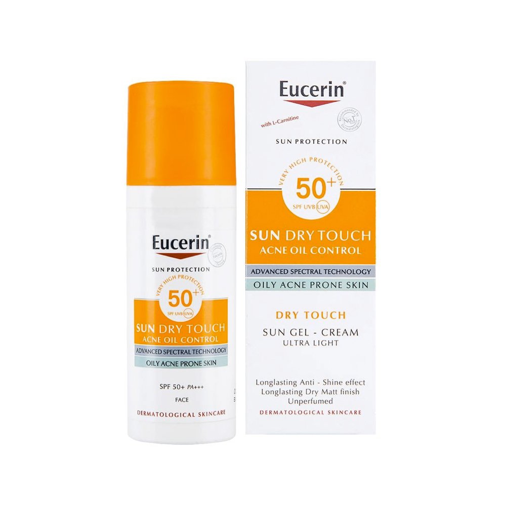 Kem Chống Nắng Kiểm Soát Nhờn Eucerin Sun Gel-Creme Oil Control Dry Touch SPF 50+ (50ml)