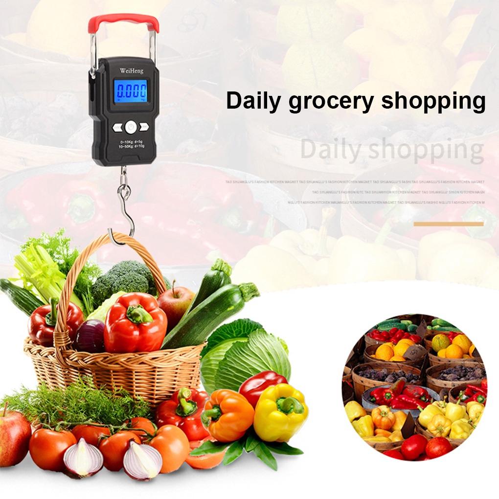 Luggage![Baggage] *Scale *50kg/10g LCD *Digital [Temperature Display] Electronic [Backlight]![Backlit] Adjustable