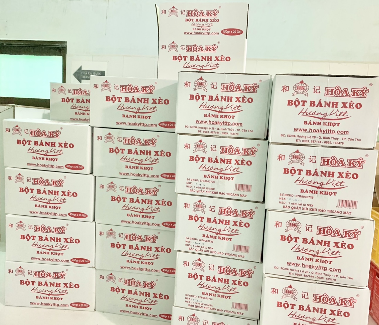Bột tỏi 200gr Hoà Ký thơm tròn vị tỏi nguyên chất