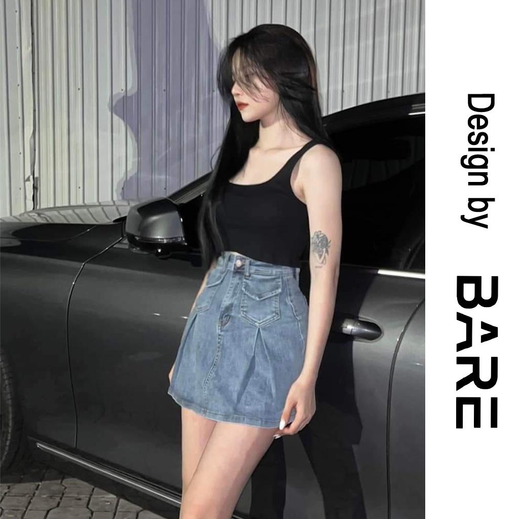 Áo hai dây nữ bản to form áo croptop 2 dây chất thun gân tăm basic - AO0147