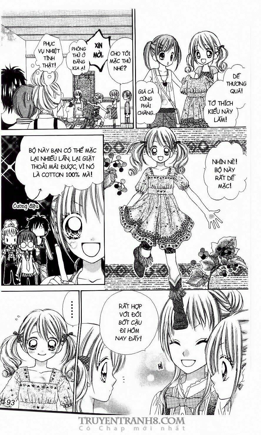 tiệm thời trang, love cotton chapter 4 7