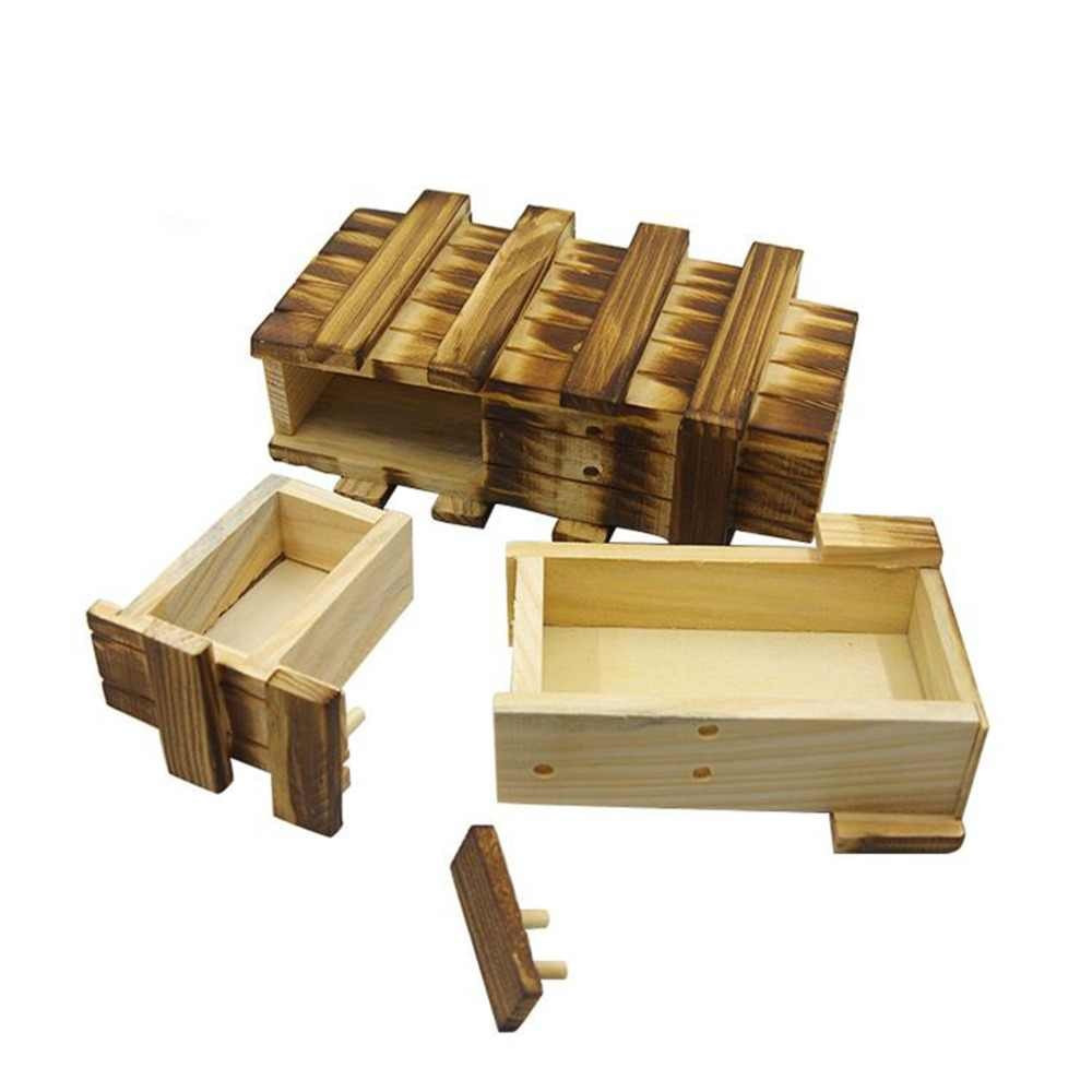 HỘP GỖ BÍ MẬT 2 NGĂN MAGIC WOODEN BOX