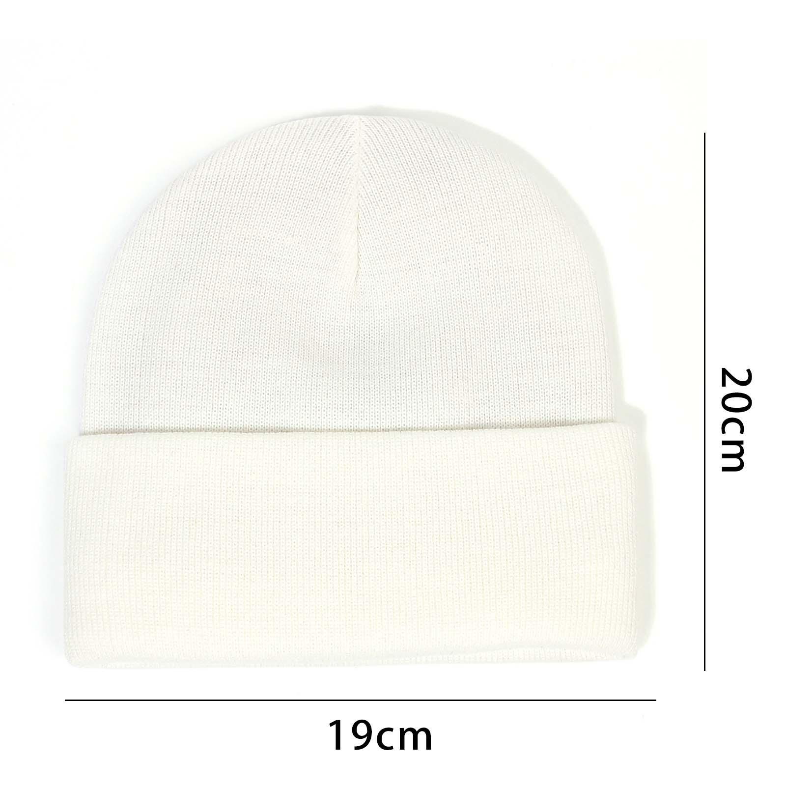 Unisex Winter Beanie Casual Fashion Soft Versatile Lightweight Autumn Warm Hat for Running Skiing Climbing Hiking Camping