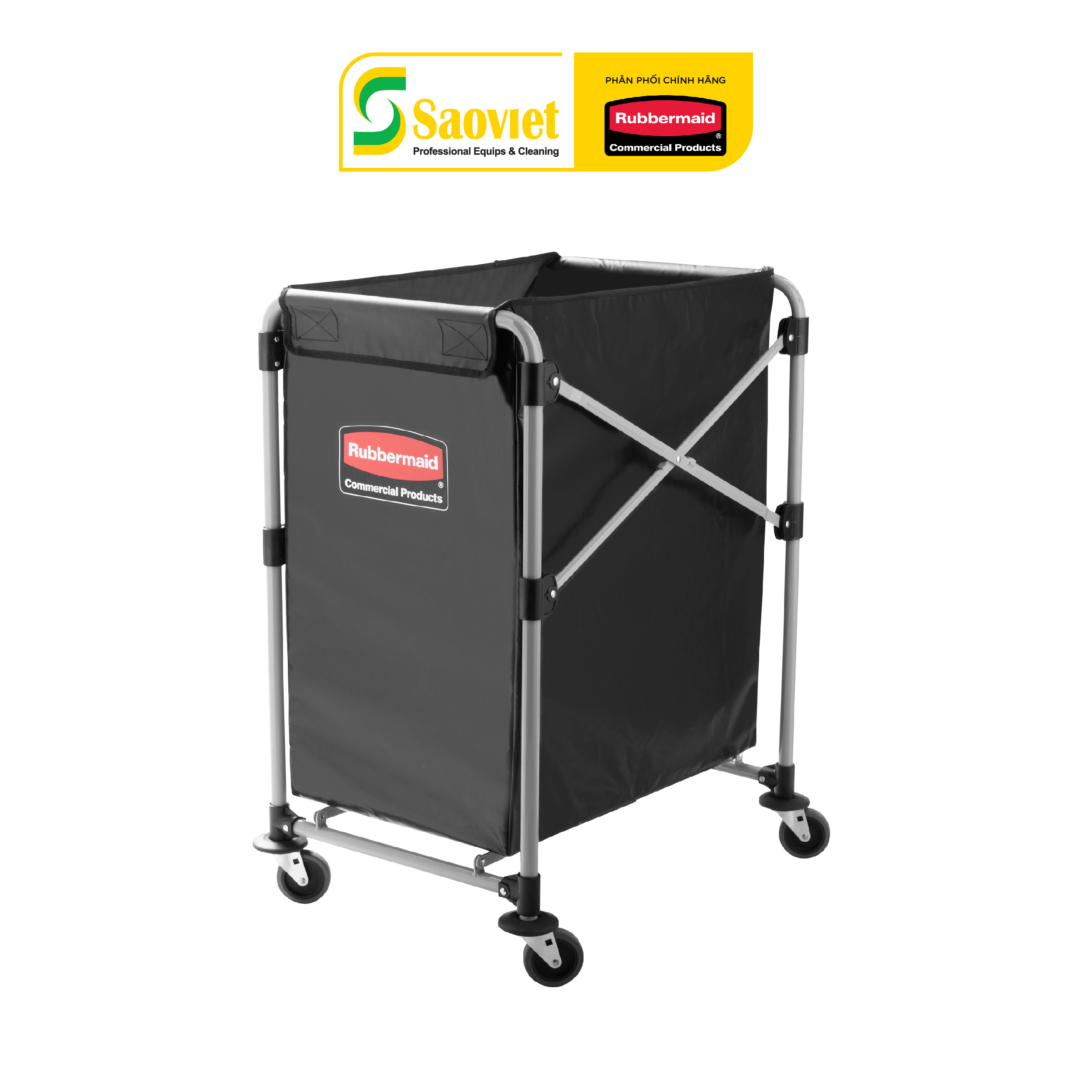 Xe Đẩy Đồ Nhà Giặt Rubbermaid (Chính Hãng) - SKU: 1881749/50 | SAOVIETCO