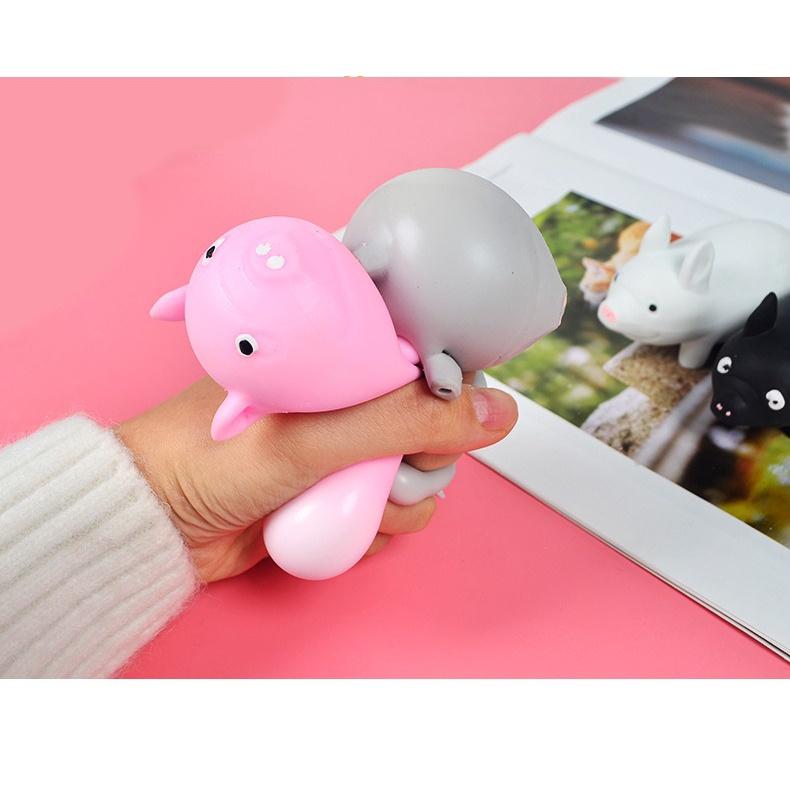 Heo Biến Hình Lala Pig Đồ Chơi Kéo Bóp Xả Stress Lợn Squishy