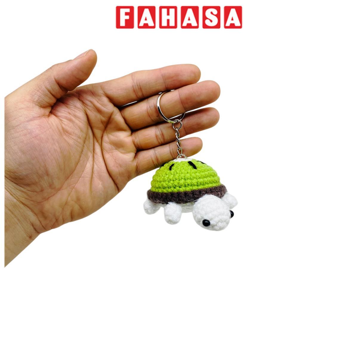 Móc Khoá Len Thủ Công Hình Rùa - Mẫu 3