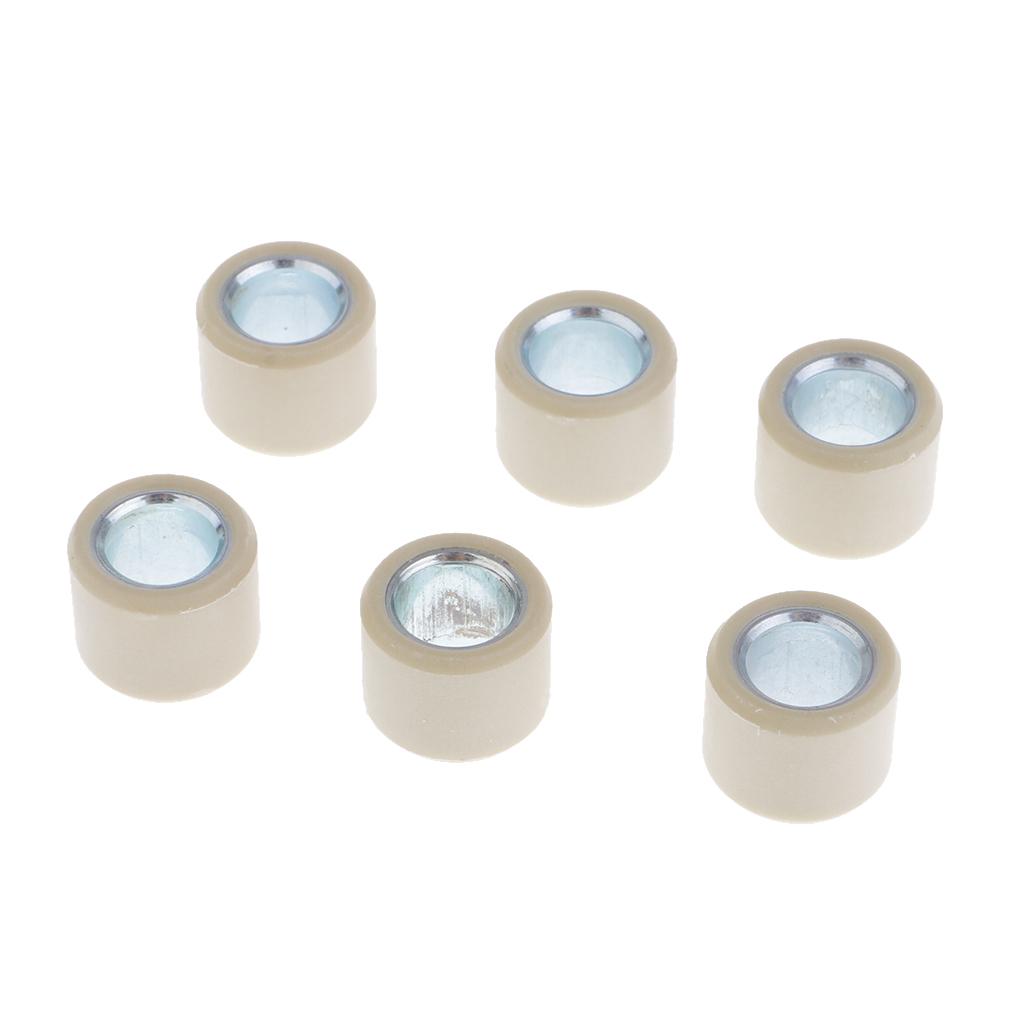 2X Performance Set Variator Roller Weights 6.5g 16x13mm GY6 50cc 80cc Scooter