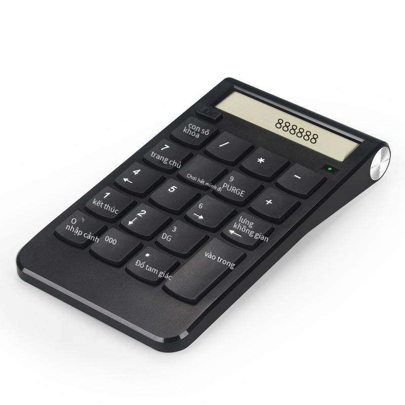 Màn hình mới giá thấp nhất với chức năng máy tính Bàn phím số không dây có thể sạc lại có thể thanh toán pin lithium tích hợp