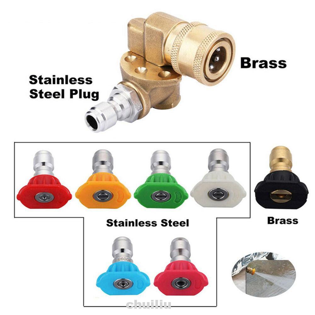 Đầu Vòi Phun Nước Áp Suất Cao 180 Độ 1 / 4inch Với 5 Đầu Phun