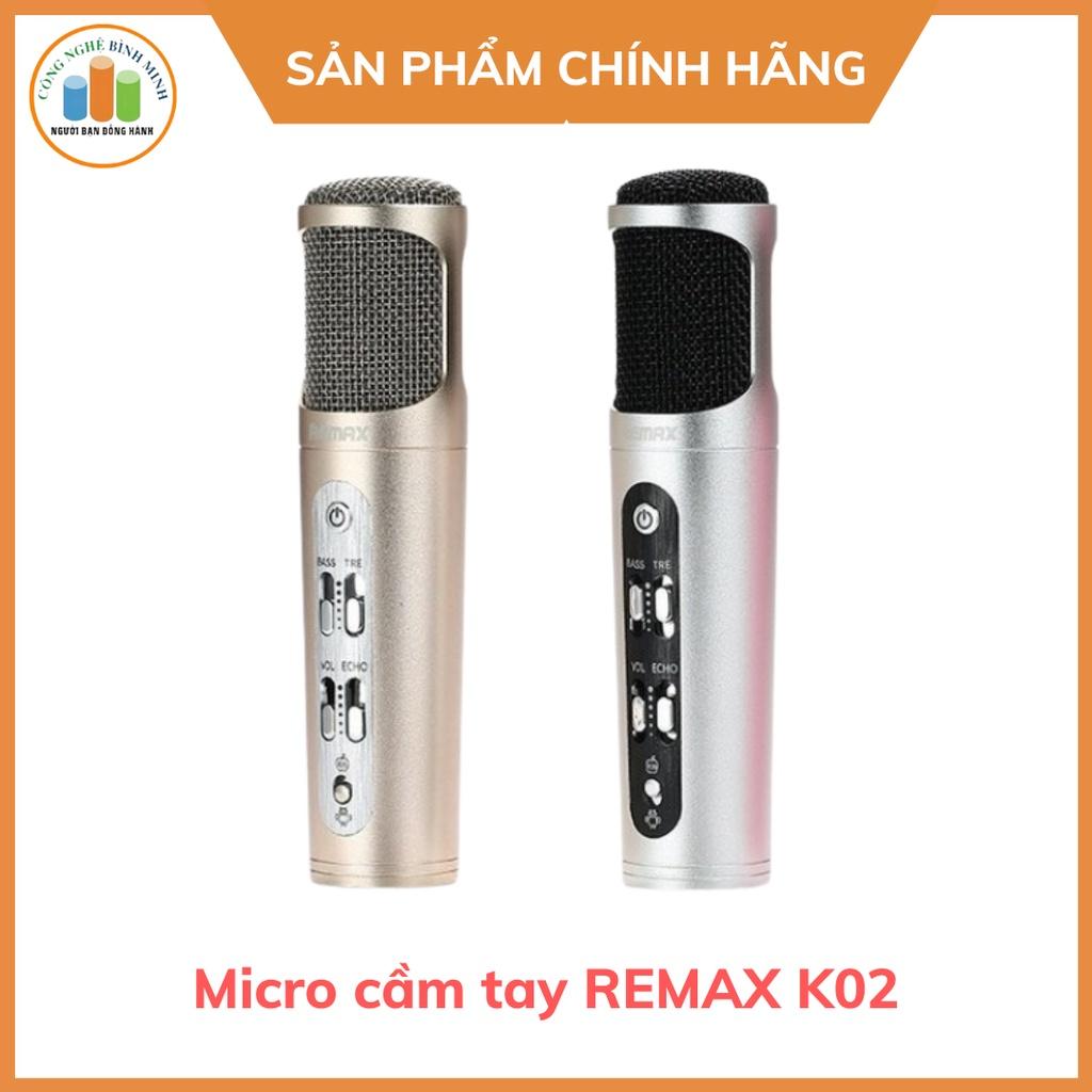 Micro cầm tay Remax K02 - Hàng chính hãng