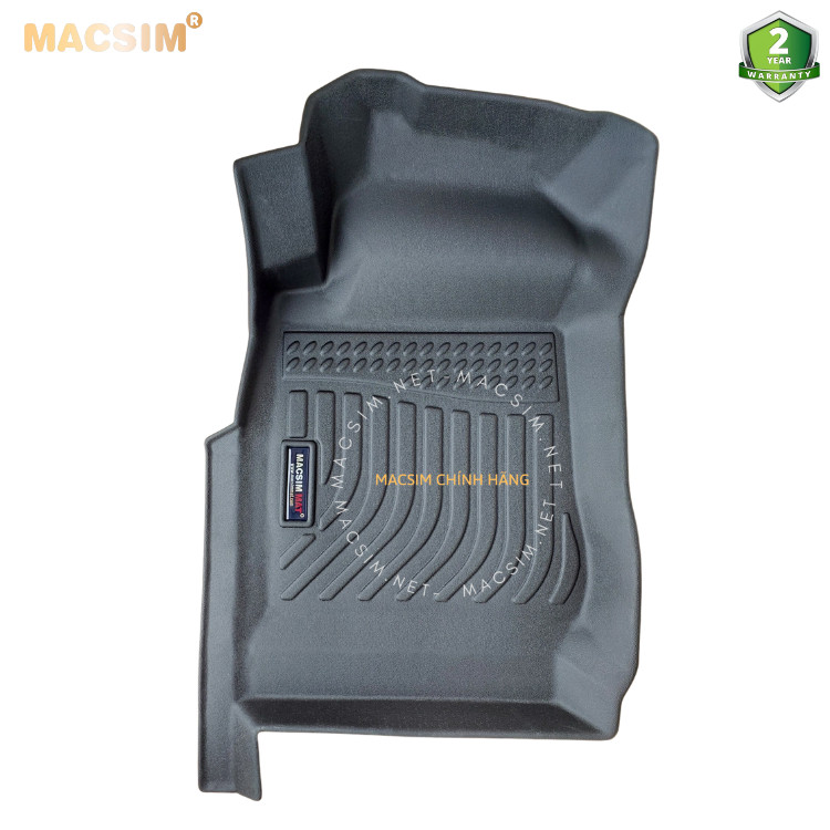 Hình ảnh Thảm lót sàn xe ô tô Chevrolet Trailblazer (sd) Nhãn hiệu Macsim chất liệu nhựa TPE cao cấp màu đen