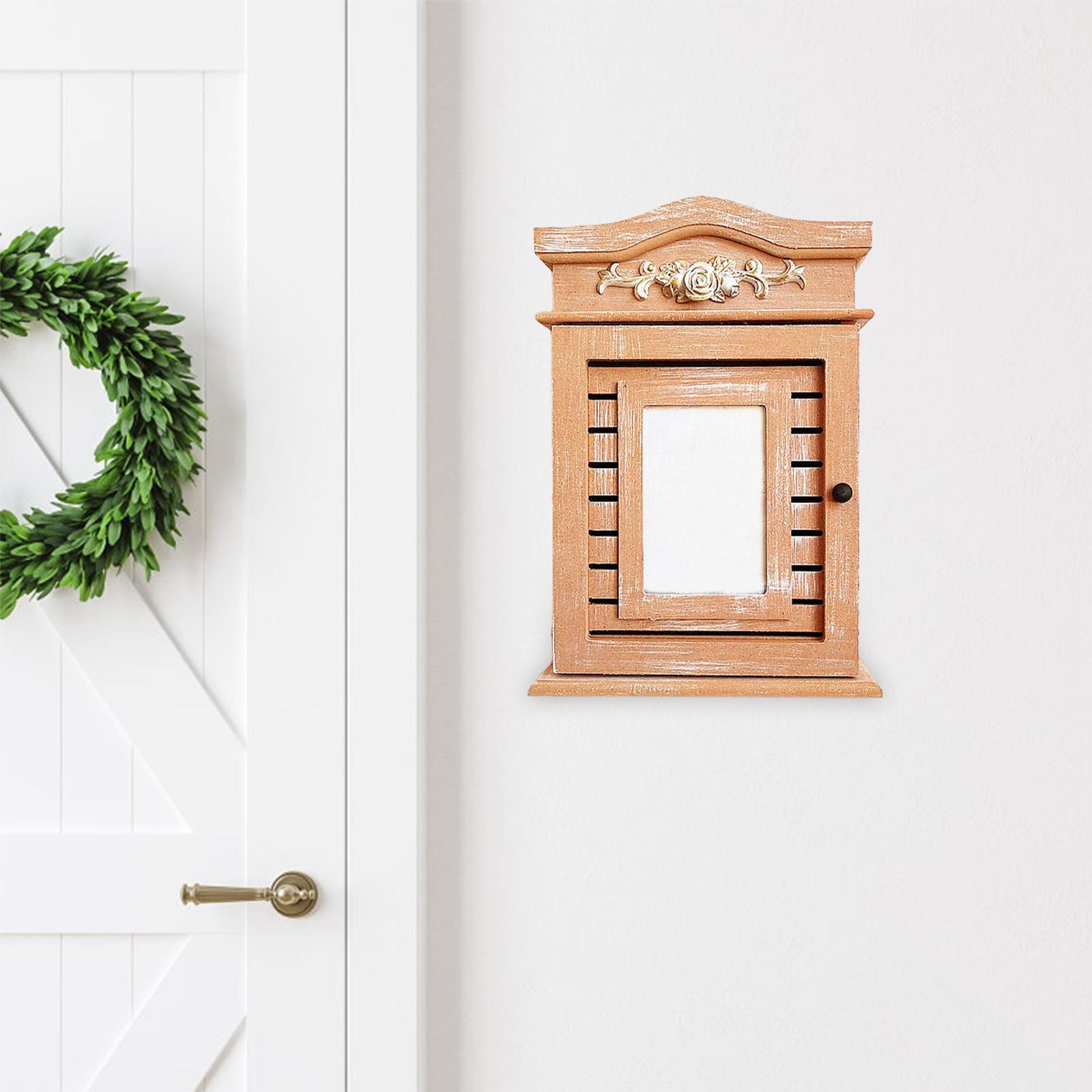 Key Storage Box Holder Multi-Use Wall-Mounted Case for Cabinet Hotel