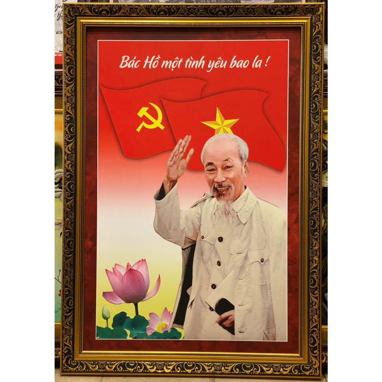 Tranh Bác Hồ một tình yêu bao la - IN158
