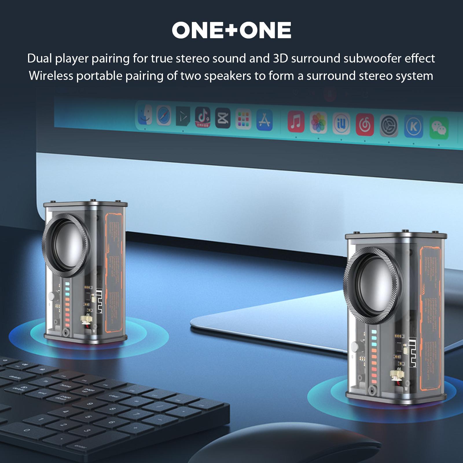 K07 Di động Bluetooth 5.0 Loa MECHA Music Subwofer loa mini loa không dây stereo loa âm thanh loa âm thanh loa màu